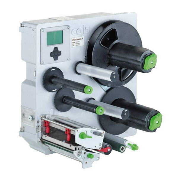 Hermes+ 打印贴标机专为生产在线的自动打印贴标所设计